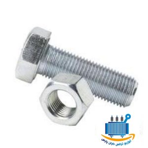 پیچ شش گوش گالوانیزه کفشک